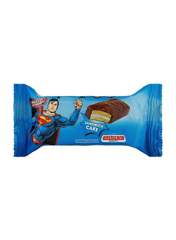 

Americana Vanilla Superman Sandwich Cake, 35g