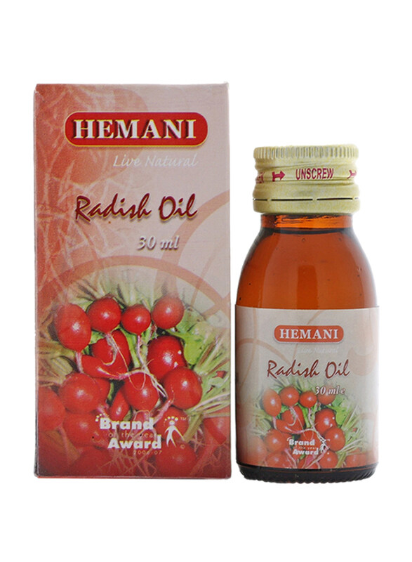 

Hemani Live Natural Radish Oil, 30ml