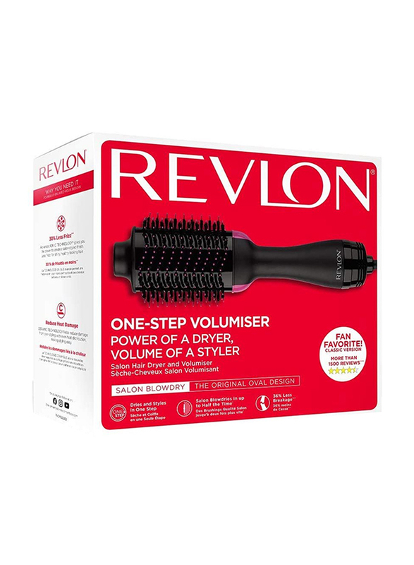 Revlon One Step Volumiser Hair Dryer, RVDR5222UK1, Black