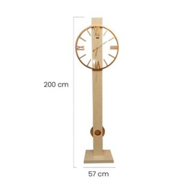 

Generic Modern Decoration WFC 14141-WHITE, Clock With Stand