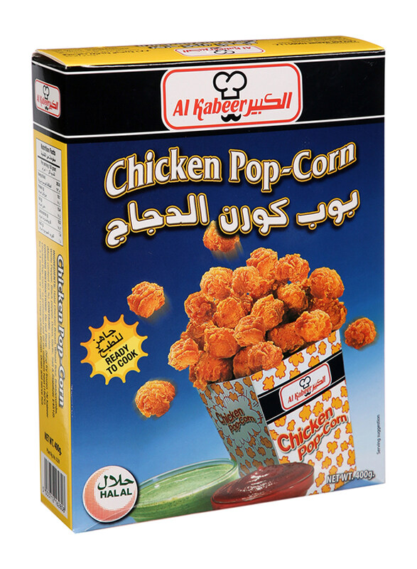 

Al Kabeer Frozen Chicken Popcorn, 400g