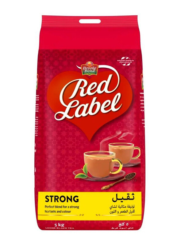 

Brooke Bond Red Label Black Loose Tea, 5 Kg