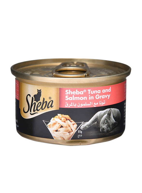 

Sheba Tuna and Salmon Cat Wet Food, 85g