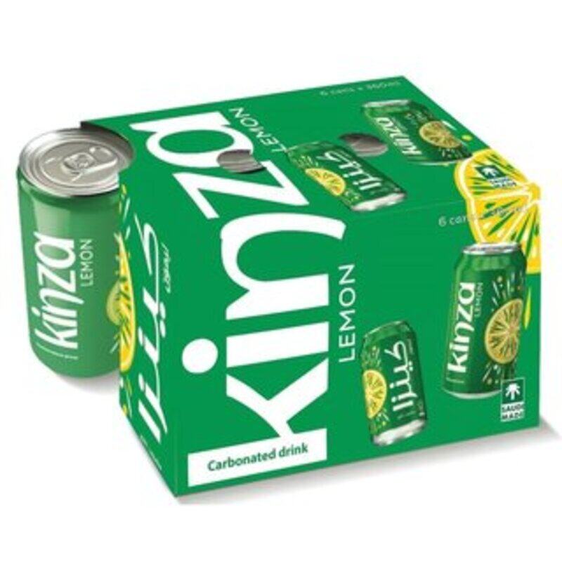 

KINZA LEMON, SOFT DRINK 6X360ML