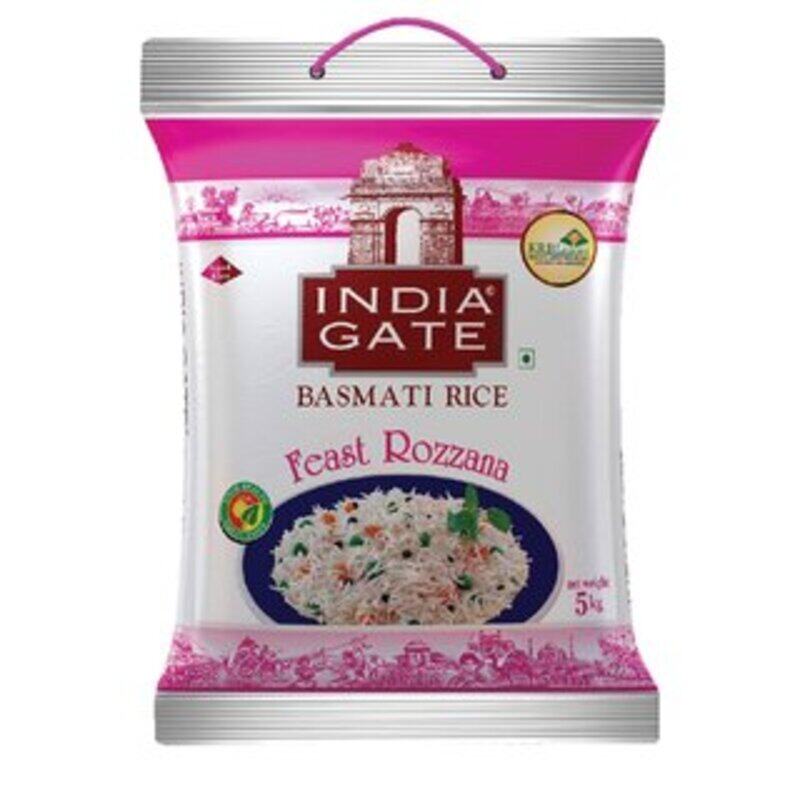 

India Gate Rozana Basmati White Rice 5Kg