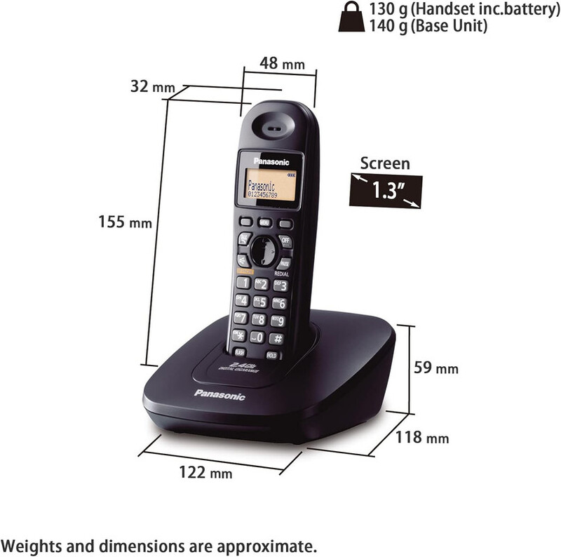 Panasonic, KX TG3611BX ,Cordless Telephone