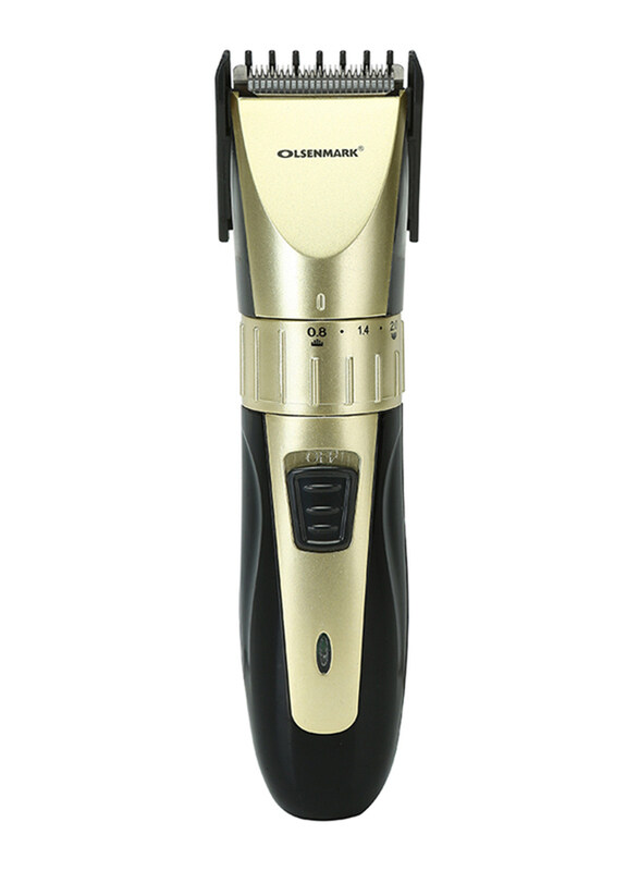 

Olsenmark Rechargeable Professional Hair Clipper, OMTR4000, Gold/Black