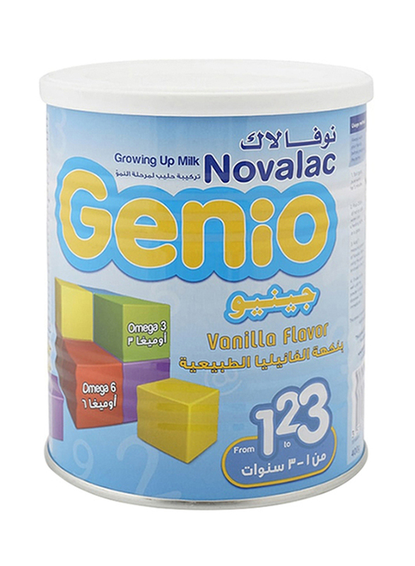 Novalac Genio Vanilla Milk Powder, 400g