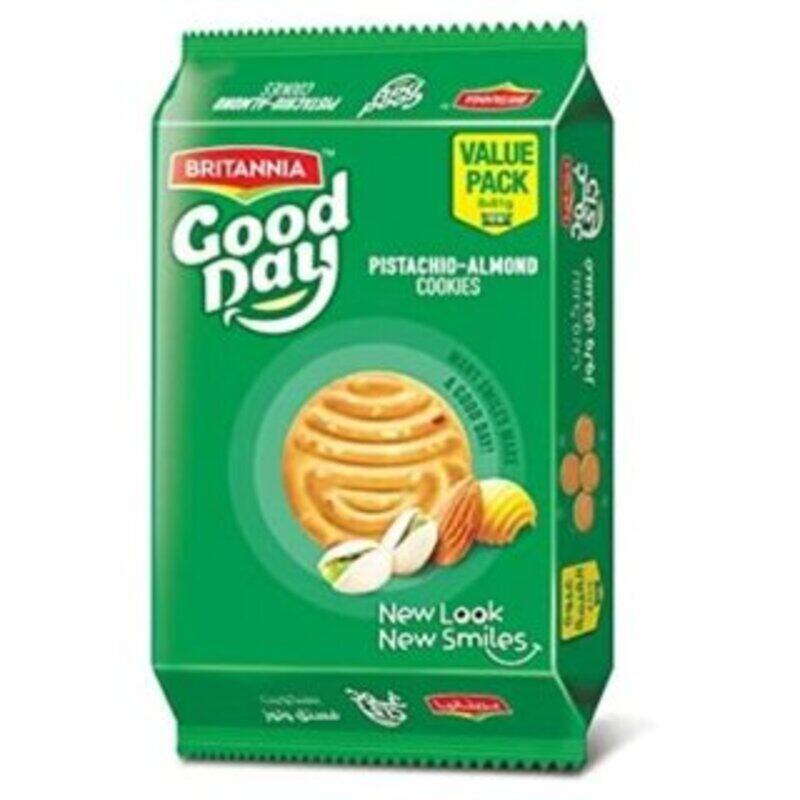 

Britannia Good Day Pista Almond Cookies 8 x 81g