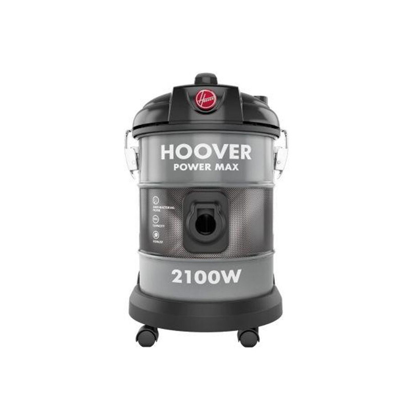 Hoover HT87 T2 M, Power Max Drum Vacuum Cleaner 20 Litre Capacity, Large Capacity, 2100W with Blower Function for Home & Office Use.