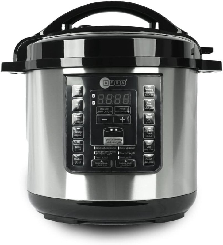 AFRA Electric Pressure Cooker, 12 in 1, Multifunction, 10L Capacity