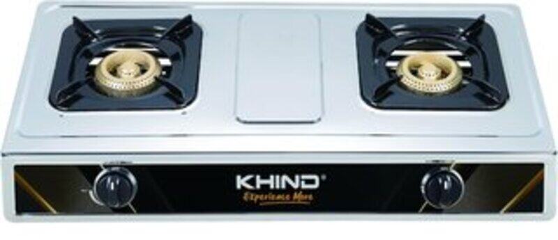 KHIND GC72FCI, 2 Burner Gas Cooker,Gas Stove