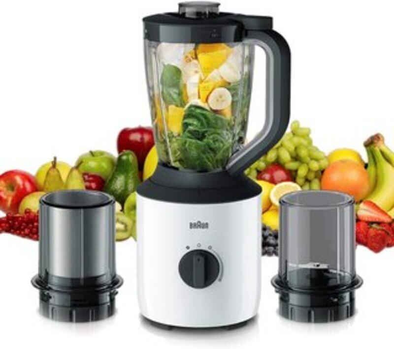 

Braun JB3123, Household Powerblend Jug Blender, 800W, 1.5L blender