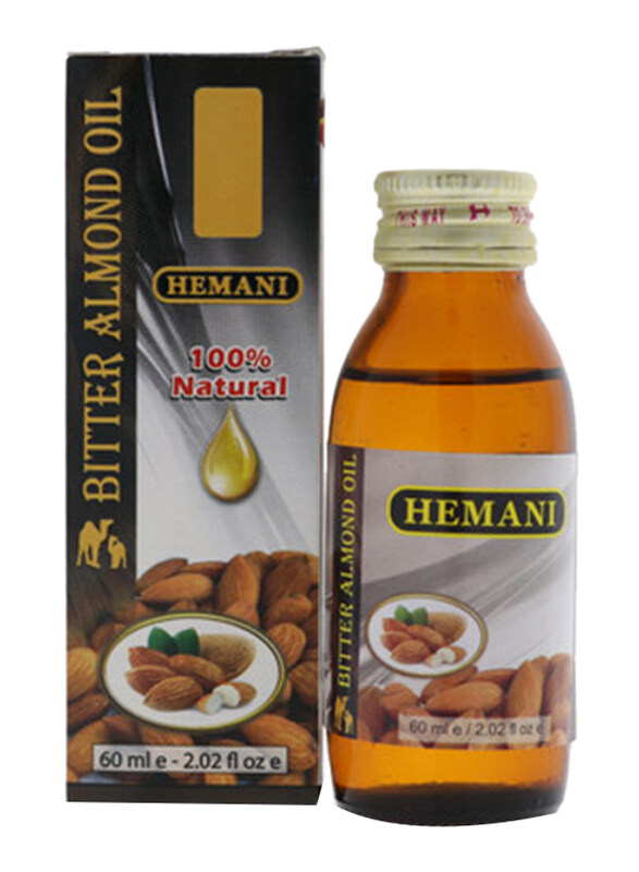 

Hemani Live Natural Bitter Almond Oil, 60ml