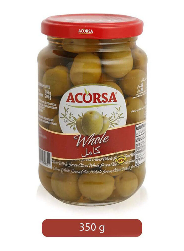 

Acorsa Whole Green Olives Pickles, 350g