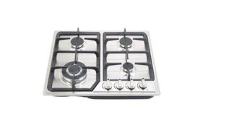 CLIKON CK4293,  4 BURNER STAINLESS STEEL GAS HOB