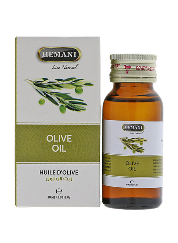 

Hemani Live Natural Olive Oil, 30ml