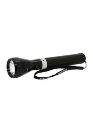 Sonashi 25cm Cree LED Rechargeable Torch, Black