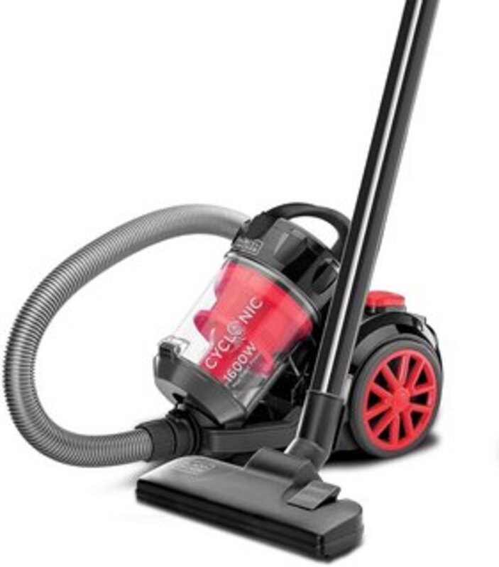 Black & Decker  VM1680-B5,Multi-Cyclonic Bagless Corded Canister Vacuum Cleaner