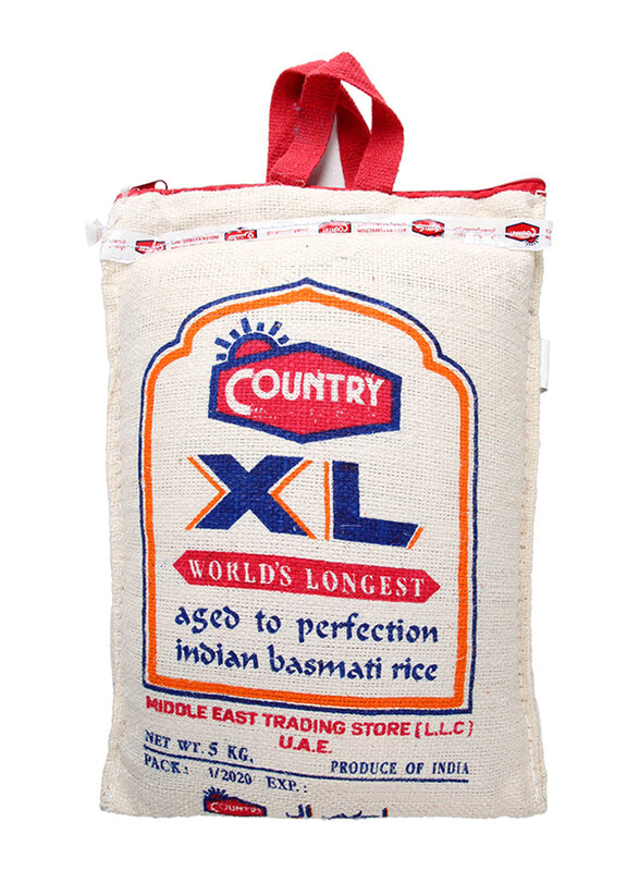 

Country XL Basmati Rice, 5 Kg