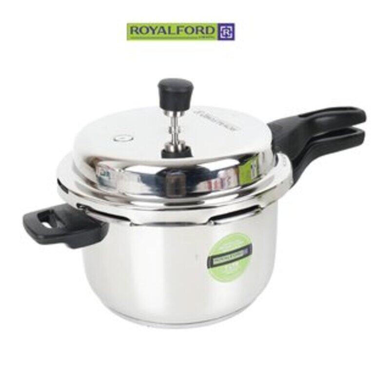 

Royal Ford Royalford Stainless Steel RF10185N, Pressure Cooker 5 Liter