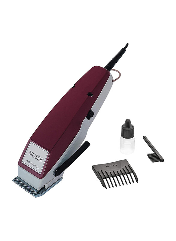 

Moser Professional Corded Hair Clipper, 1400-0150, Burgundy