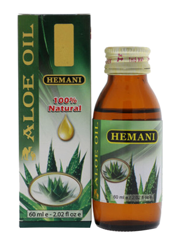 

Hemani Live Natural Aloe Oil, 60ml