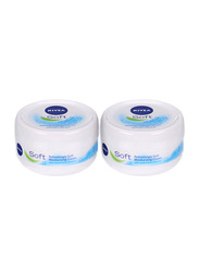 Nivea Soft Cream, 2 x 200ml