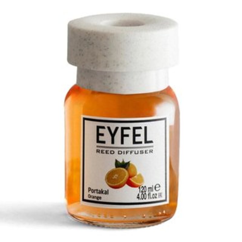 EYFEL Aroma Diffuser With Sticks Portakal Orange  ,  120ml