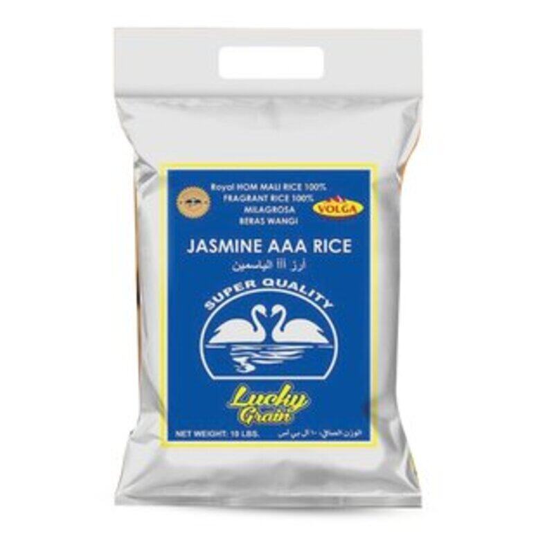 

Volga Lucky Grain Jasmine Rice, 4.5Kg