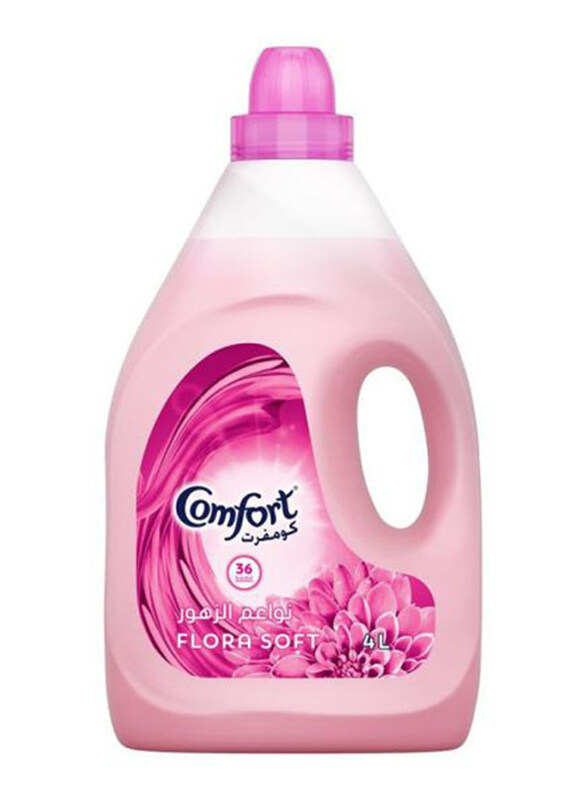 

Comfort Flora Soft Fabric Softener, 4 Liters