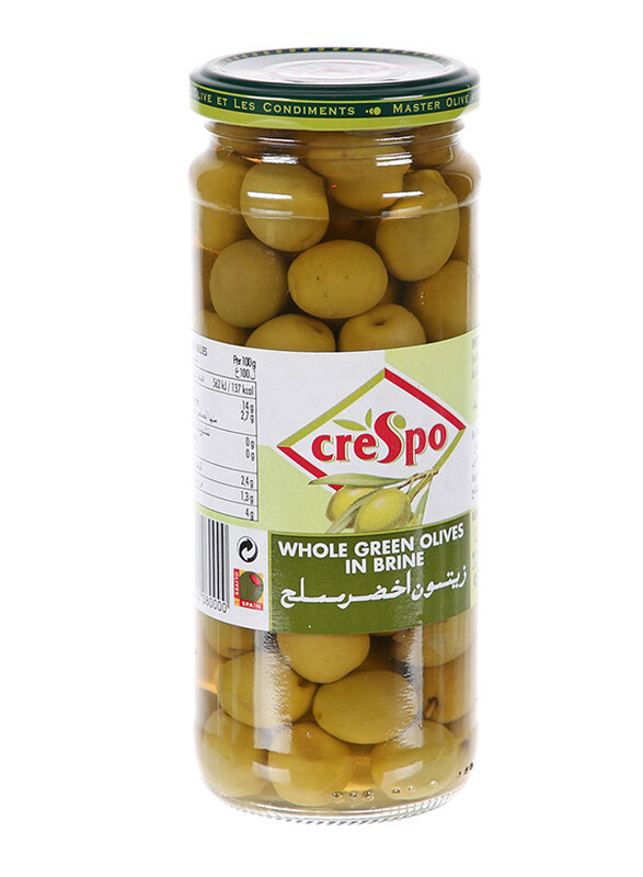 

Crespo Whole Green Olives, 450g