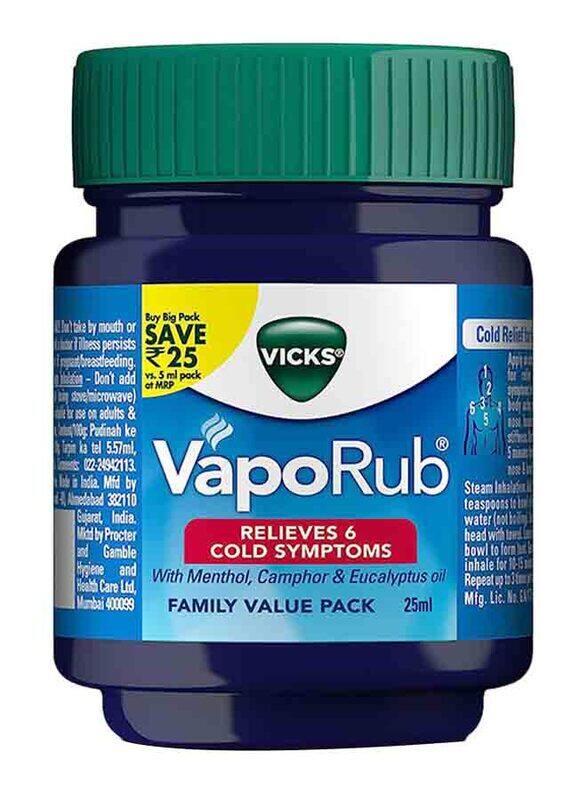 

Vicks Vaporub Balm, 25ml