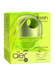 Godrej Aer 45g Fresh Lush Twist Gel Car Fragrance, Green