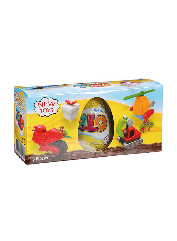 

Toto Chocolate Eggs with Toy, 3 Pieces x 20g