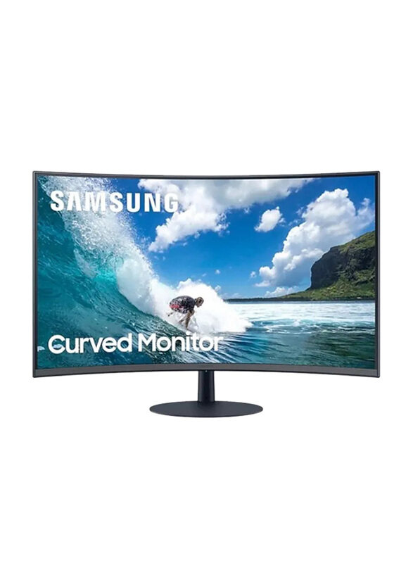

Samsung 27-inch Full HD Curved Monitor, LC 27T550, Black
