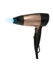 Geepas Hair Dryer/Cool Shot, 1600W, GH8642, Gold