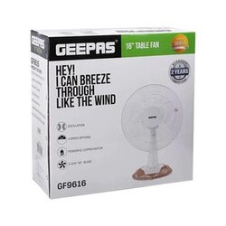 Geepas 16" Table Fan 