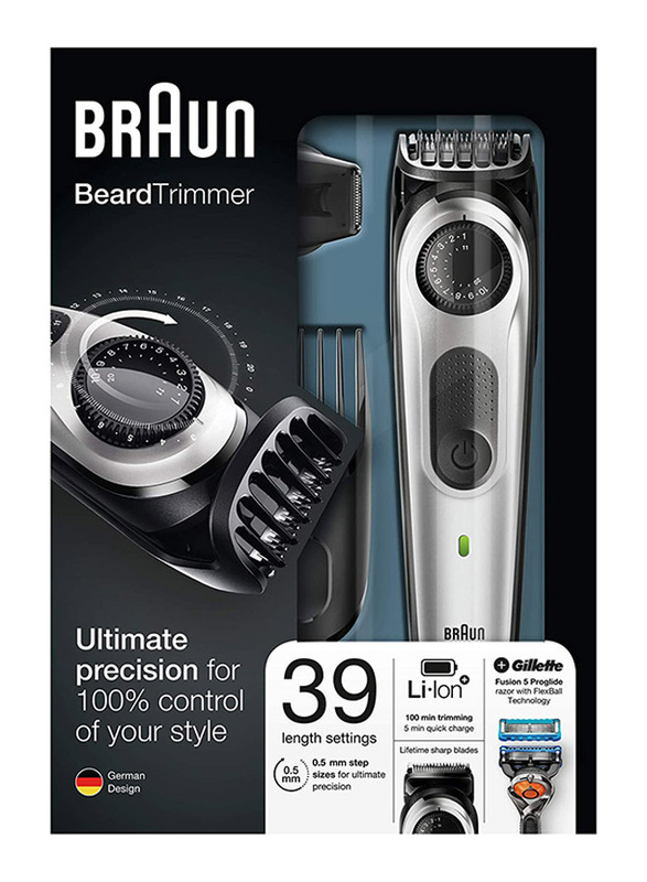 Braun Beard Trimmer, BT5060, Grey