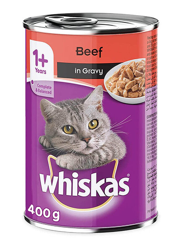 

Whiskas Mince Beef Cat Wet Food, 400g