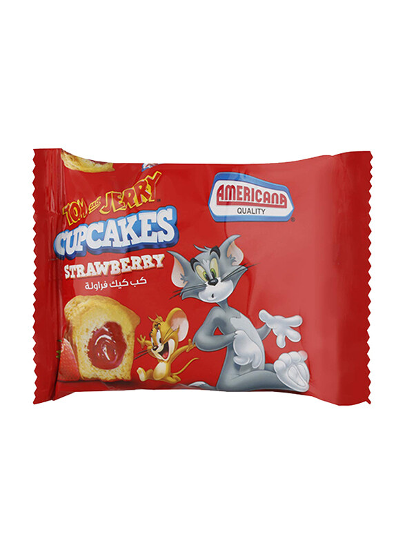 

Americana Tom N Jerry Strawberry Cup Cake, 35g