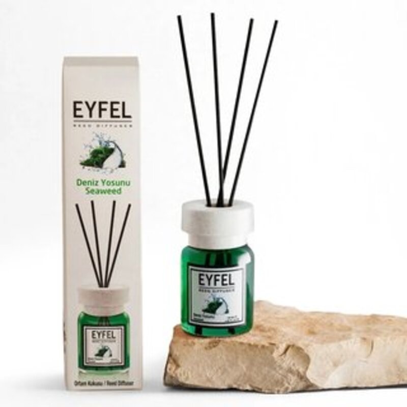 EYFEL Aroma Diffuser With Sticks Deniz Yosunu,  120ml