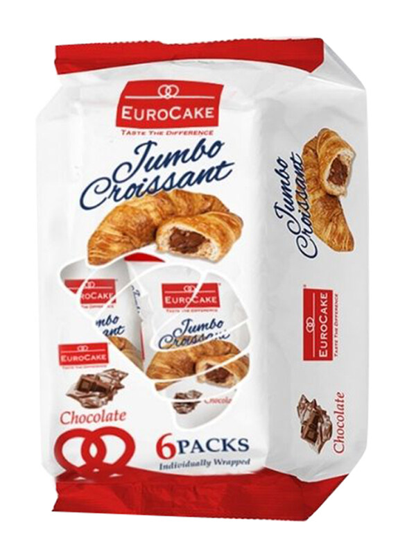 

Euro Cake Jumbo Choco Croissant, 6 Pieces x 300g