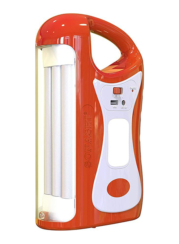 

Sonashi Rechargeable 3-Side LED Lantern, SEL721, Red