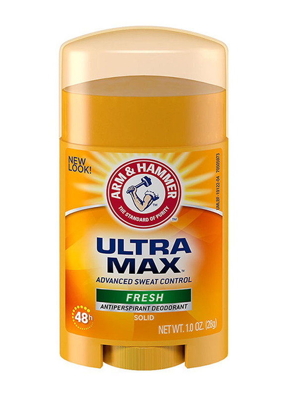 Arm & Hammer Ultra Max Solid Fresh Antiperspirant Deodorant, 28gm