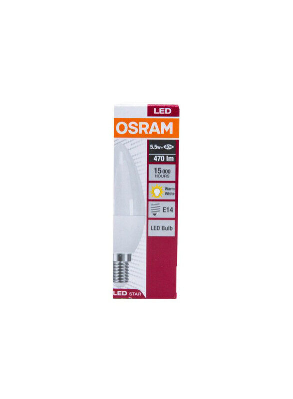 

Osram B40 LEB Candle Bulb, 5.5W, Warm White