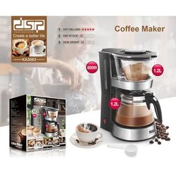 DSP KA3063, Coffee Maker ,1.2Ltr