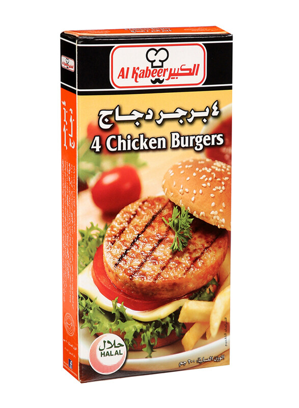 

Al Kabeer Frozen Chicken Burger, 200g
