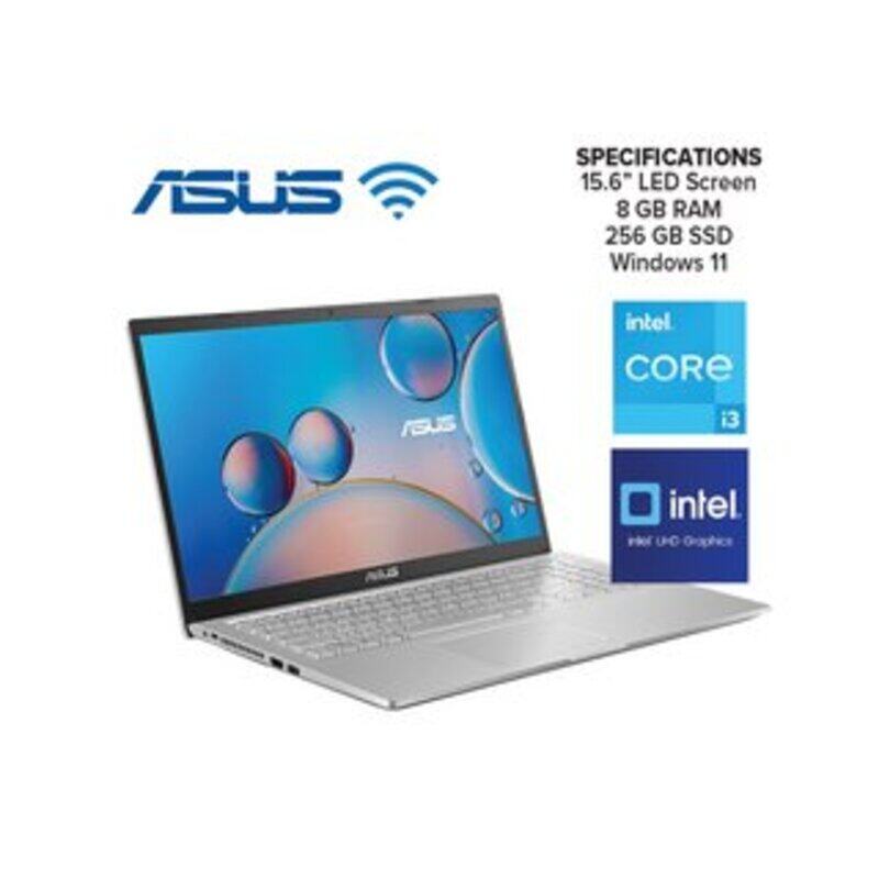 

Asus X515-I3 3.0Gz 11Th 8Gbram ,256Gbssd, 15.6Screen Uhd Graphic Win 11 English/Arabic Key