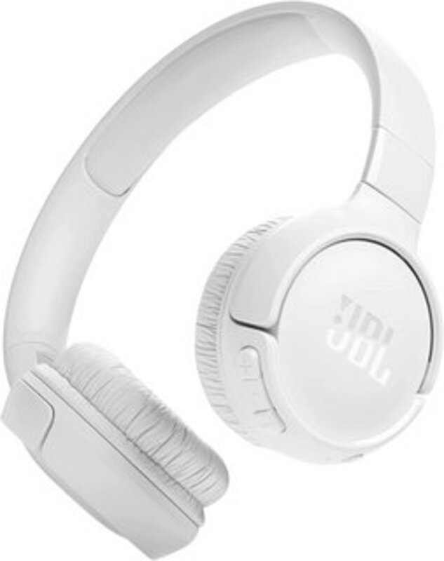 JBL Tune 520BT Wireless On-Ear Headphones, Pure Bass Sound, 57H Battery with Speed Charge, Hands-Free Call + Voice Aware, Multi-Point Connection, Lightweight and Foldable